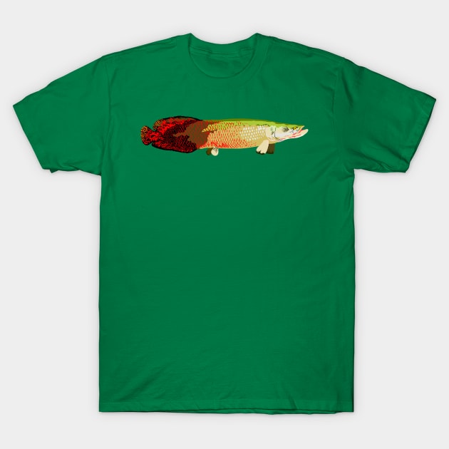 Arapaima T-Shirt by stargatedalek